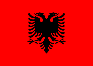 Bandiera Kosovo Albania