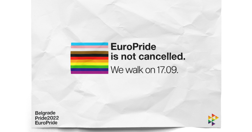 La marcia dell’orgoglio dell’EuroPride di Belgrado