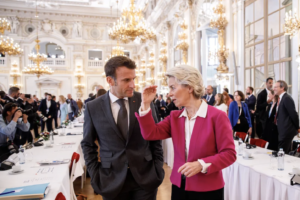 Ursula von der Leyen Macron